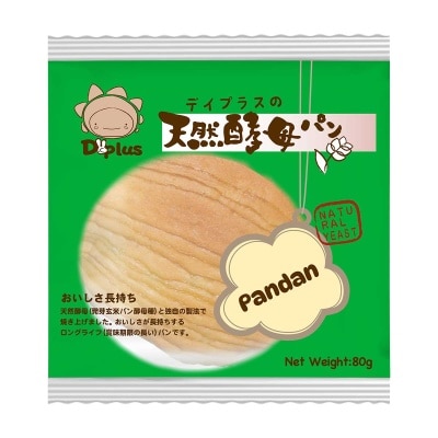 D2PLUS Nature Yeast Bread pandan image