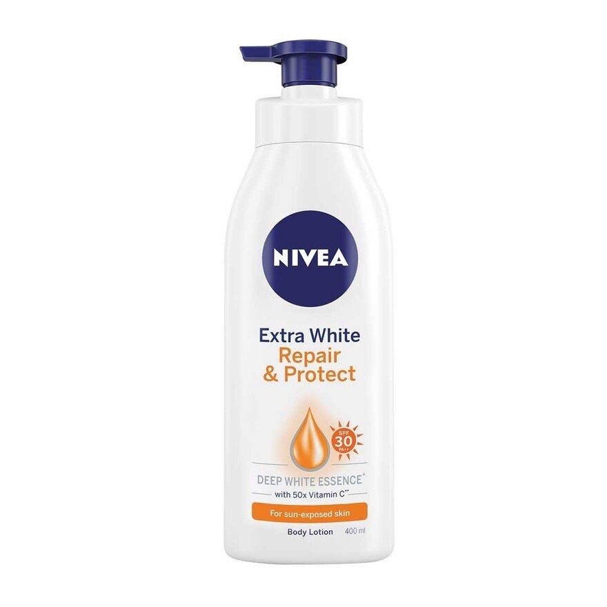 NIVEA SPF30美白防曬修護潤膚露