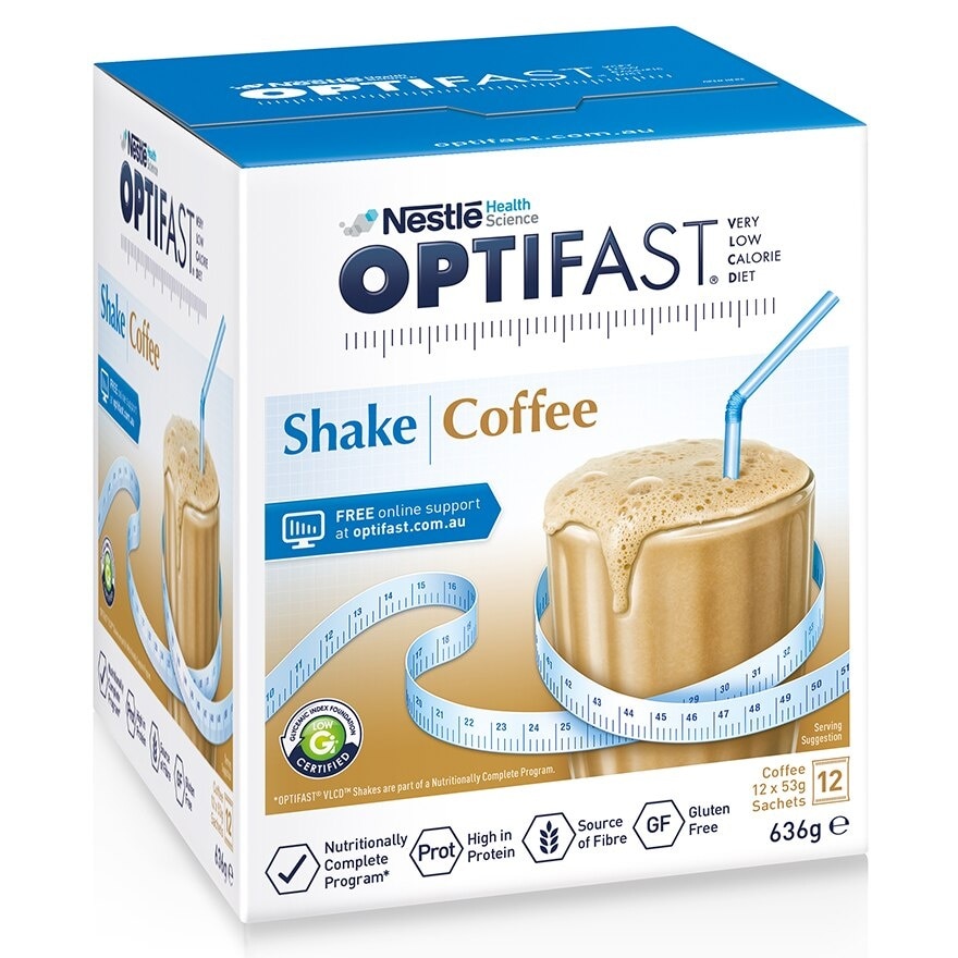 NESTLE Optifast Shake Coffee (53g X 12 Sachets)