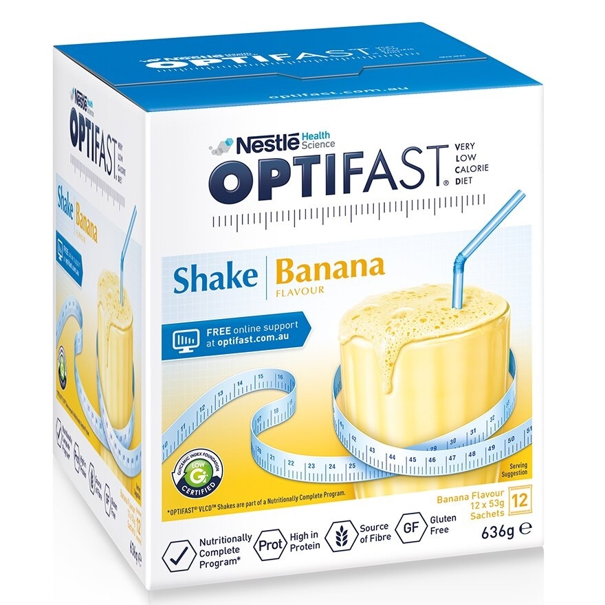 NESTLE Optifast Shake Banana 12s