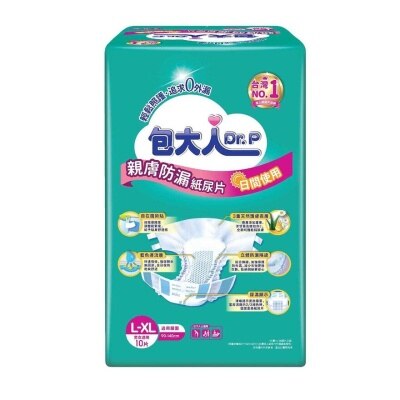 DR.P Dr P Anti-leak Diaper Day Use L-xl 10s (random Pick)