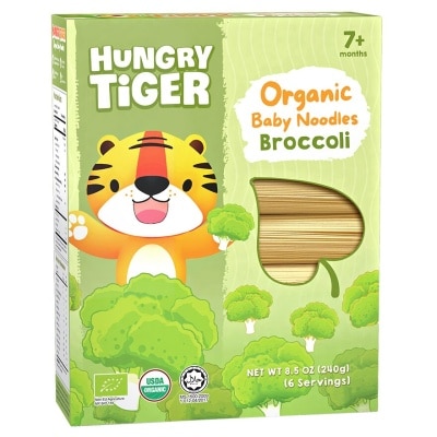 HUNGRY TIGER Hungry Tiger有機西蘭花嬰兒麵240克 image