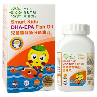 YESNUTRI Yesnutri Smart Kids Fish Oil 60s