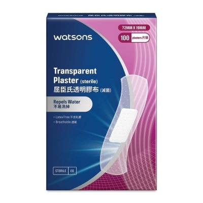 WATSONS Transparent Plasters 100s