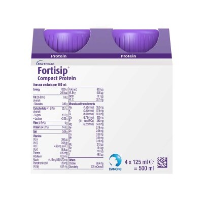 NUTRICIA FORTISIP Fortisip Ginger Flavour 125ml X 4