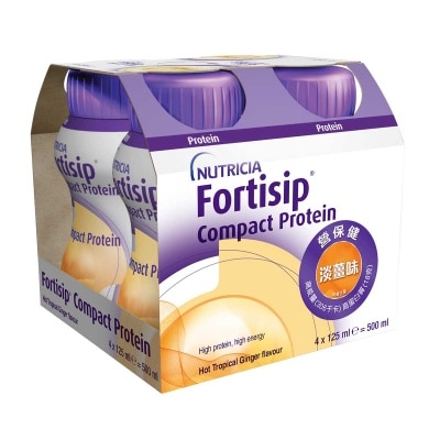 NUTRICIA FORTISIP Fortisip Ginger Flavour 125ml X 4