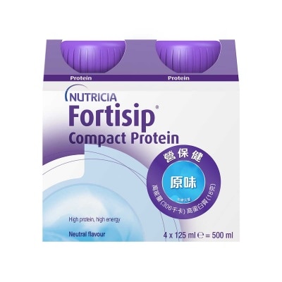 NUTRICIA FORTISIP Fortisip Neutral Flavour 125ml X 4