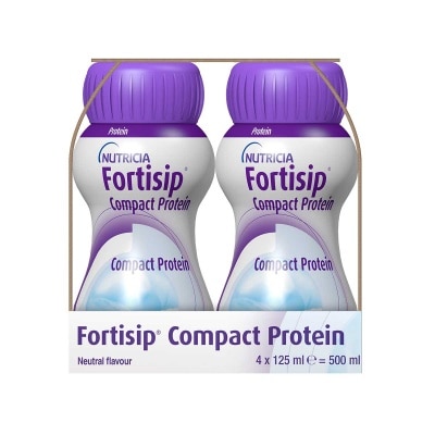 NUTRICIA FORTISIP Fortisip Neutral Flavour 125ml X 4