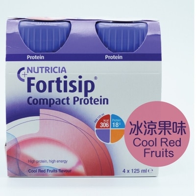 NUTRICIA Fortisip Cool Red Fruit 125mlx4