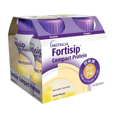 NUTRICIA FORTISIP Fortisip Vanilla Flavour 125ml X 4