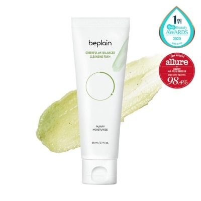 BE PLAIN Greenful Ph Cleansing Foam 80ml