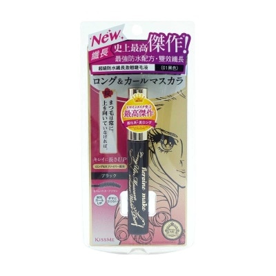 KISS ME Hm Long&curl Mascara S.wp Black 01