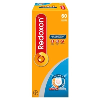 REDOXON Vitamin C +d + Zinc Triple Action Chewable Tablets