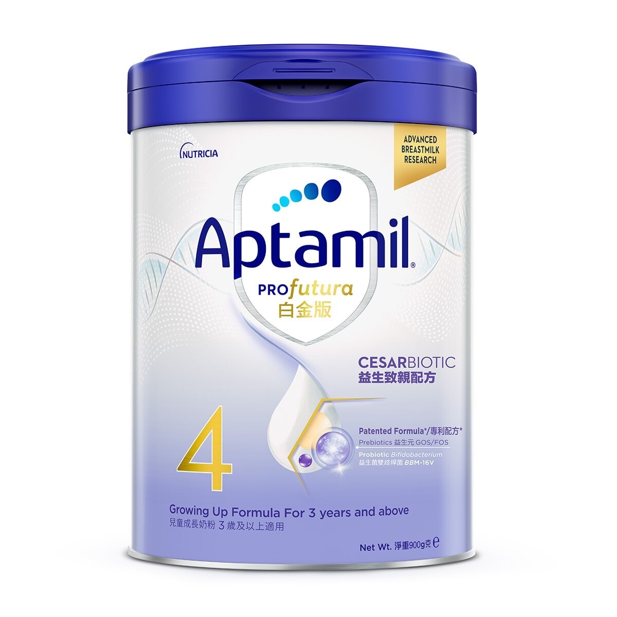 APTAMIL Aptamil Pro 白金版兒童配方奶粉4號900克