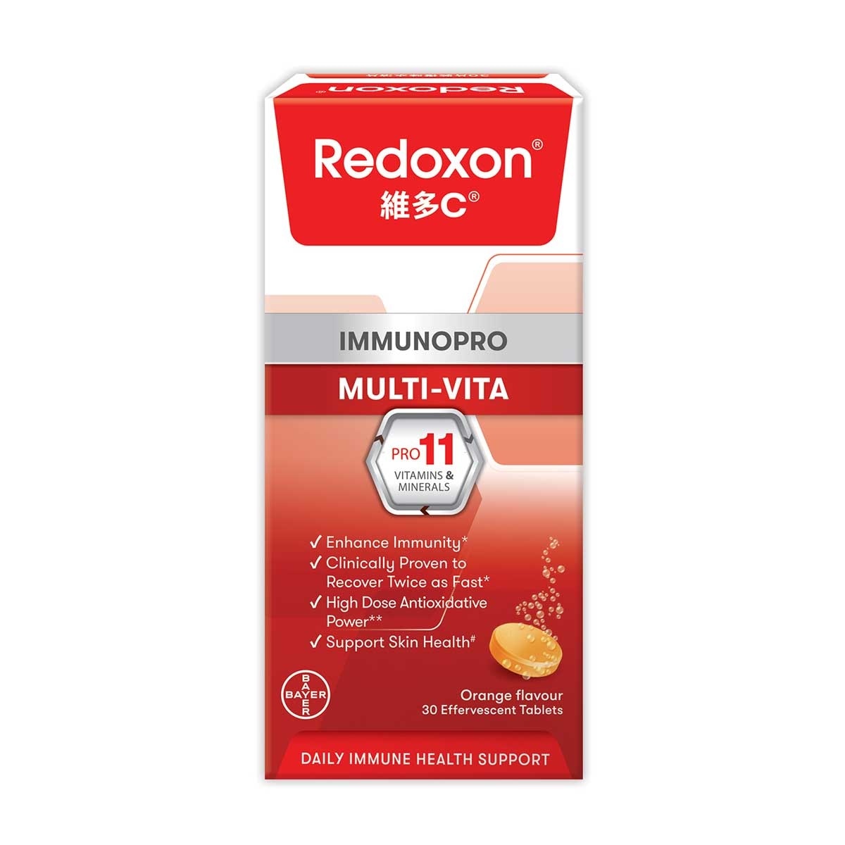 REDOXON Immunopro Platinum Immunity Formula Effervescent Tablets