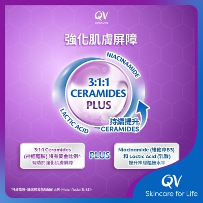QV QV INT W CERAMIDES 潔膚露350毫升 image