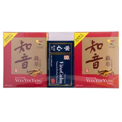 維特健靈 知音蟲草60粒孖裝送寧心10粒