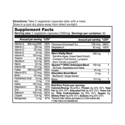 LIFE NUTRITION Men's Everyday Complete