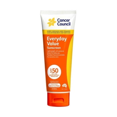 澳洲防癌協會 CCA 日常型防曬霜SPF50+ 250毫升