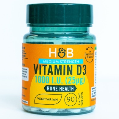 HOLLAND&BARRETT 維他命D3 1000IU 90粒