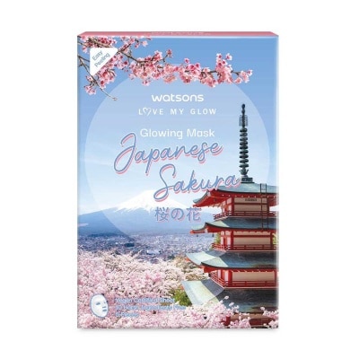 日本櫻花美白面膜 5片