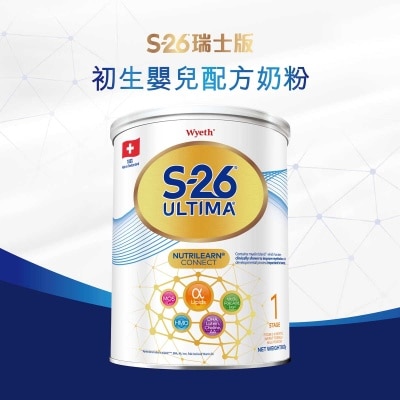 惠氏 惠氏 S-26 ULTIMA 1號 初生嬰兒配方奶粉800克
