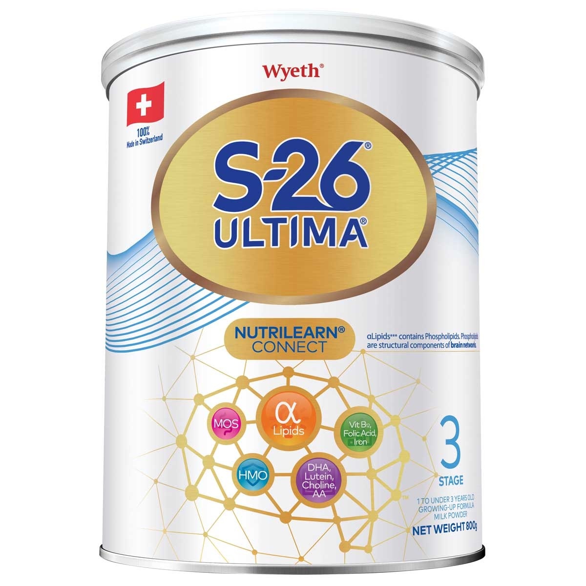 WYETH Wyeth S-26 Ultima Stage 3 Growing-up Formula 800g