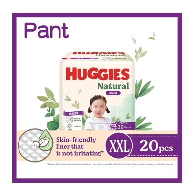HUGGIES Huggies Natural Pant Xxl 20s