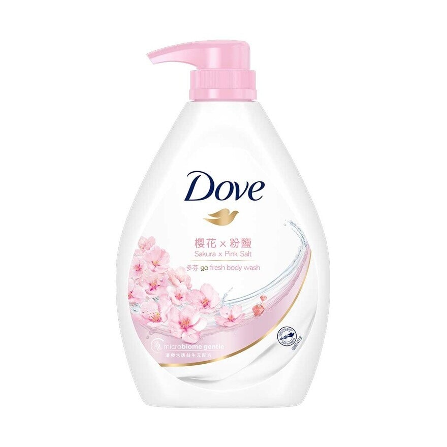 DOVE Dove Body Wash 1000g - Sakura & Pink Salt