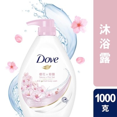 DOVE Dove Body Wash 1000g - Sakura & Pink Salt