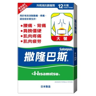 SALONPAS Salonpas Large 12's