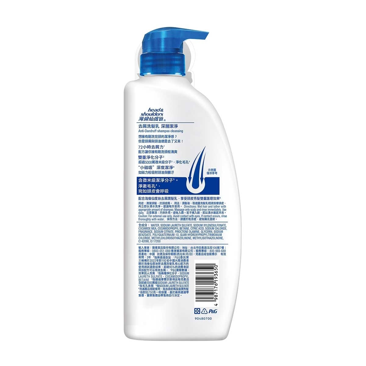 HEAD & SHOULDERS Head & Shoulders Ad Shampoo Cleansing