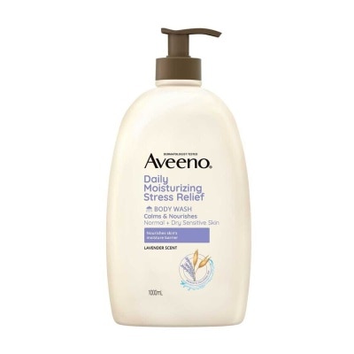 AVEENO 燕麥薰衣草舒壓沐浴露1l