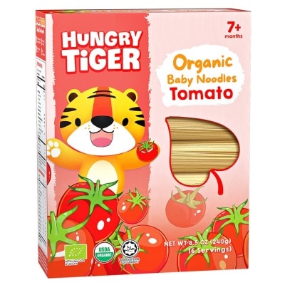 HUNGRY TIGER Hungry Tiger有機蕃茄嬰兒麵240克