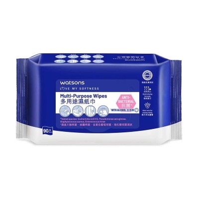 WATSONS Multi Purpose Cleansing Wipes 90s