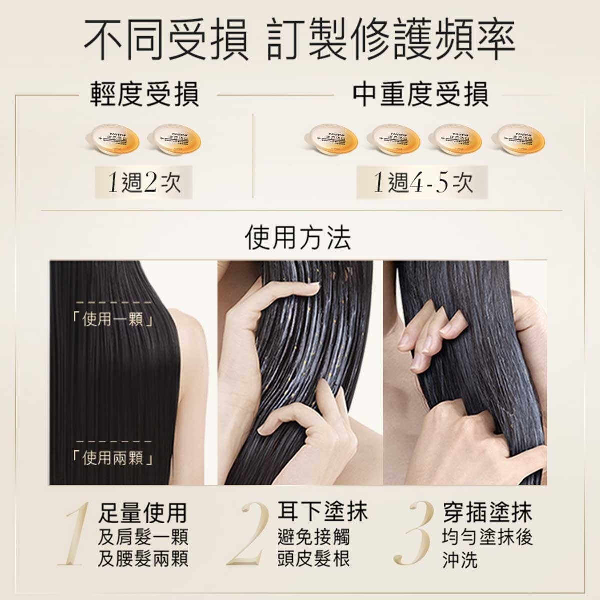 PANTENE Pantene Pro-v Intensive Shot Nourishing Mask 12mlx8