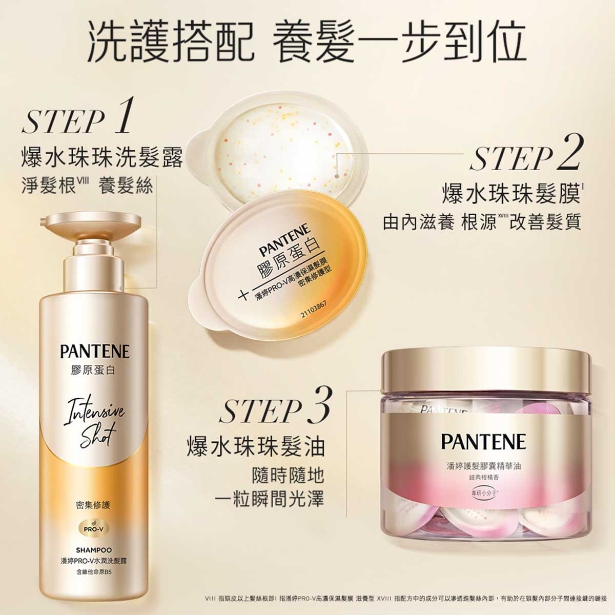 PANTENE Pantene Pro-v Intensive Shot Nourishing Mask 12mlx8