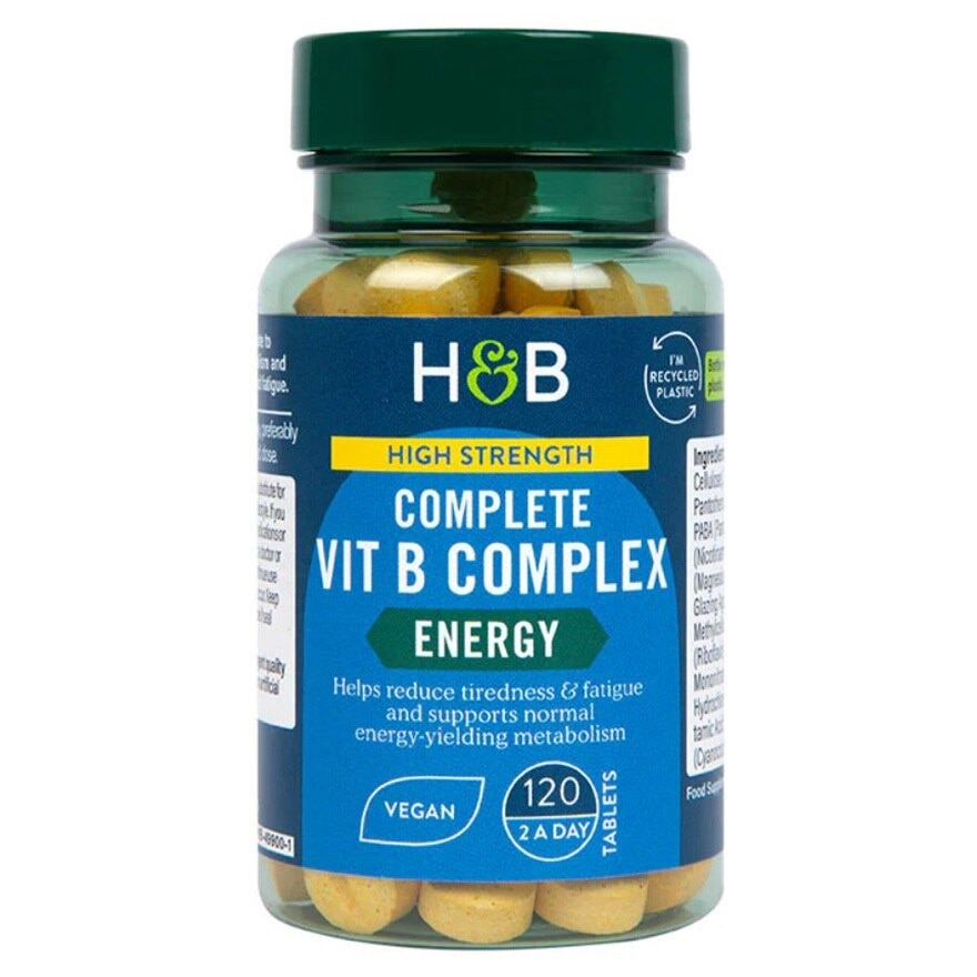 HOLLAND&BARRETT Complete Vitamin B Complex 120 Tablets