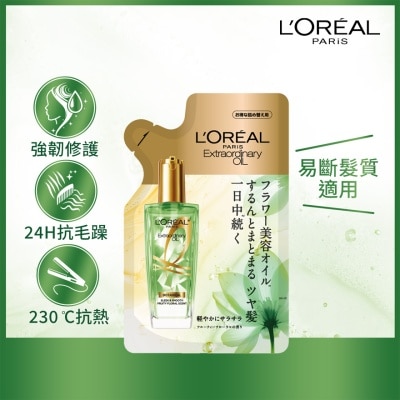 L'OREAL Elseve Extraordinary Oil Botanical Light & Sleek Hair 90ml Refill (japan Hot-selling Hair Oil)