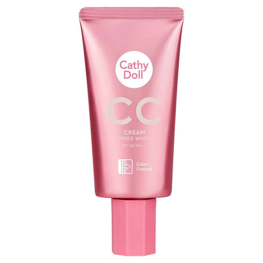 CATHY DOLL Cc Cream Spf50 Pa+++ Speed White 3 Medium Beige 50ml