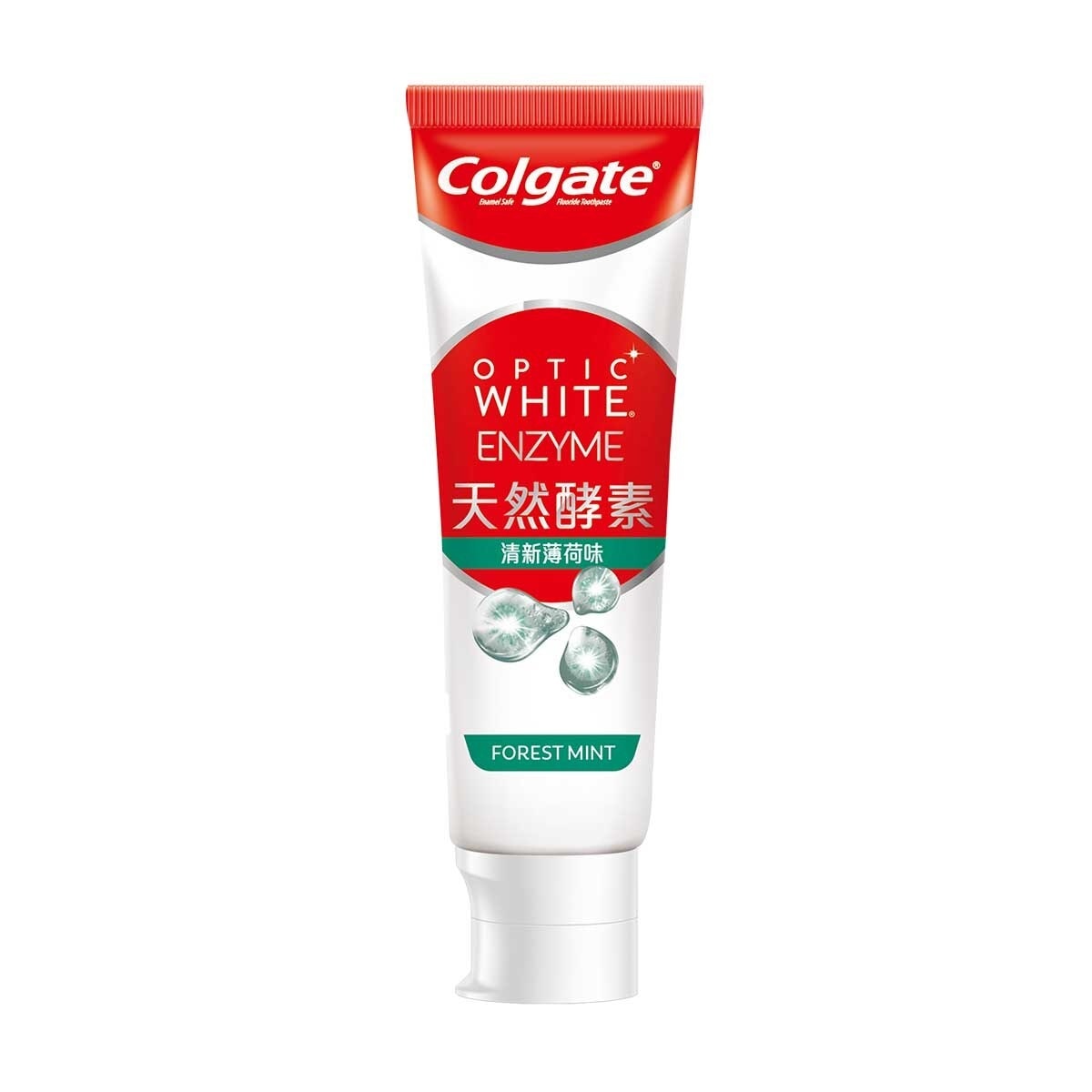 COLGATE Optic White Enzyme Toothpaste Forest Mint Flavour 120g