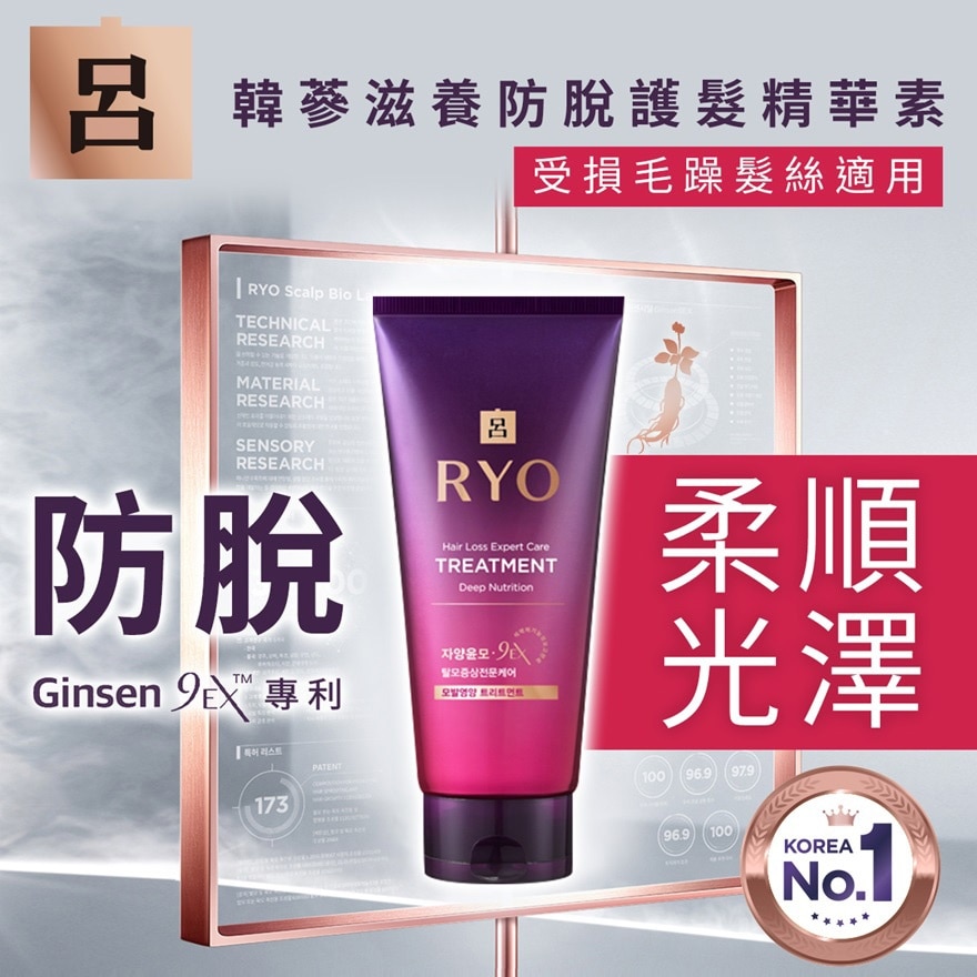RYO Hair Loss Care Treatment (deep Nutrition) 330ml
