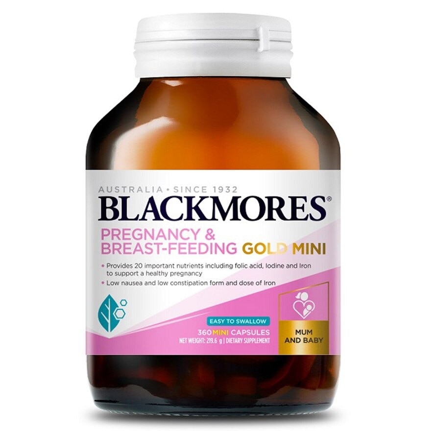 BLACKMORES Pregnancy And Breast-feeding Gold Mini