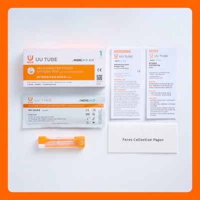 INDICAID Indicaid Uu Tube H. Pylori Antigen Test