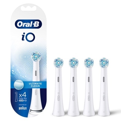 ORAL-B Io Ultclean Brush Head 4ct White