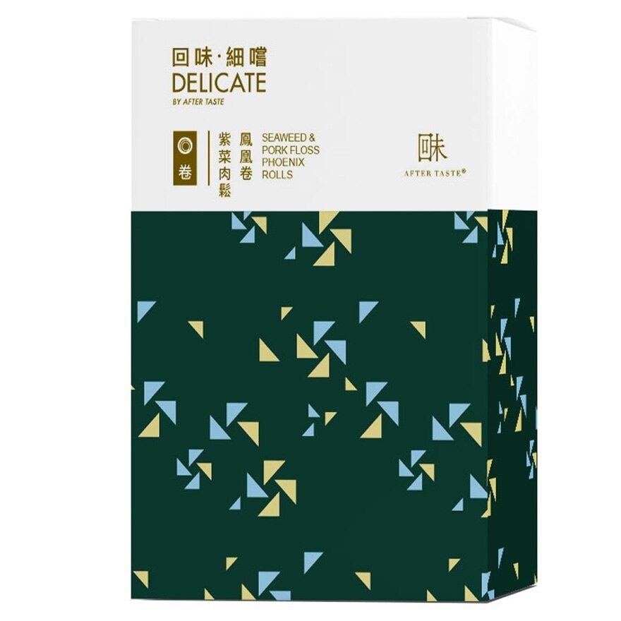 DELICATE.AFTER TASTE Seaweed & Pork Floss Phoenix Rolls