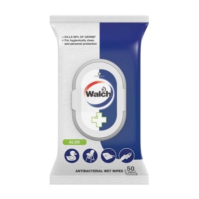 WALCH Walch Wet Wipes Aloe 50s