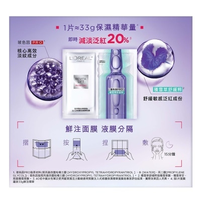 L'OREAL Revitalift Filler [ha] Fresh Mix Pro-xylane Pro Mask (5 Pcs Set)