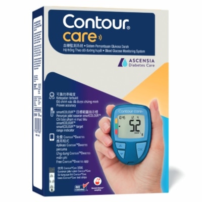 CONTOUR Contour®care Self Monitoring Blood Glucose Meter Set