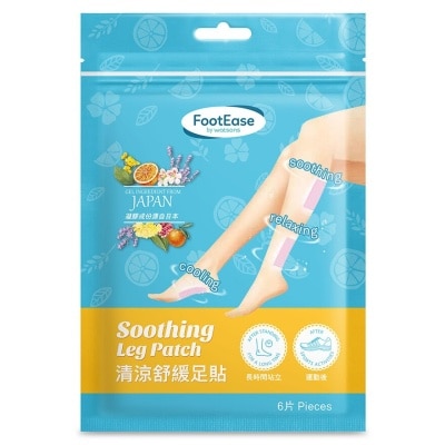 FOOTEASE BY WATSONS Soothing Leg Patch 6s